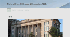 Desktop Screenshot of beamanlaw.com