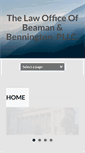 Mobile Screenshot of beamanlaw.com